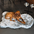 Luxury Faux Fur Orthopedic Dog Bed - Memory Foam Comfort for Pets