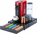 Nespresso Vertuo Pod Holder 50-Capsule Stand - Sleek Counter Organizer