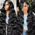 13x6 Body Wave Lace Front Wig Human Hair - Natural Full 24in