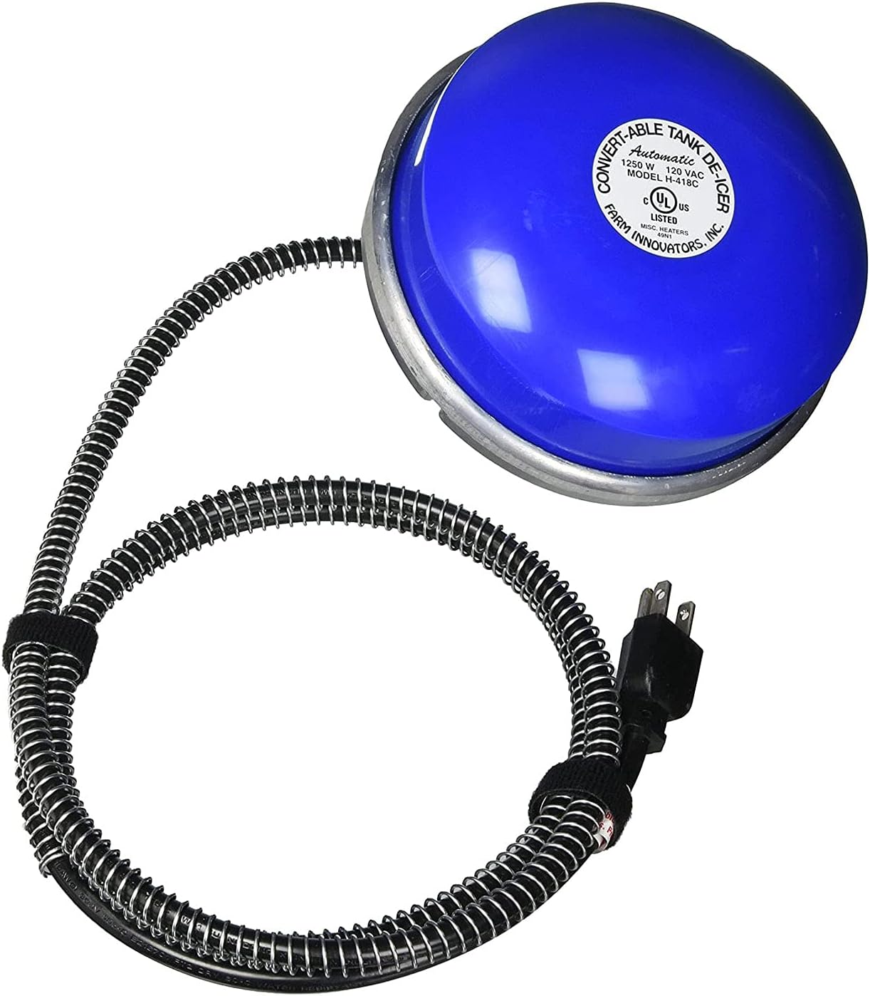 Farm Innovators H-418C 1250 Watt Floating and Submergible De-Icer