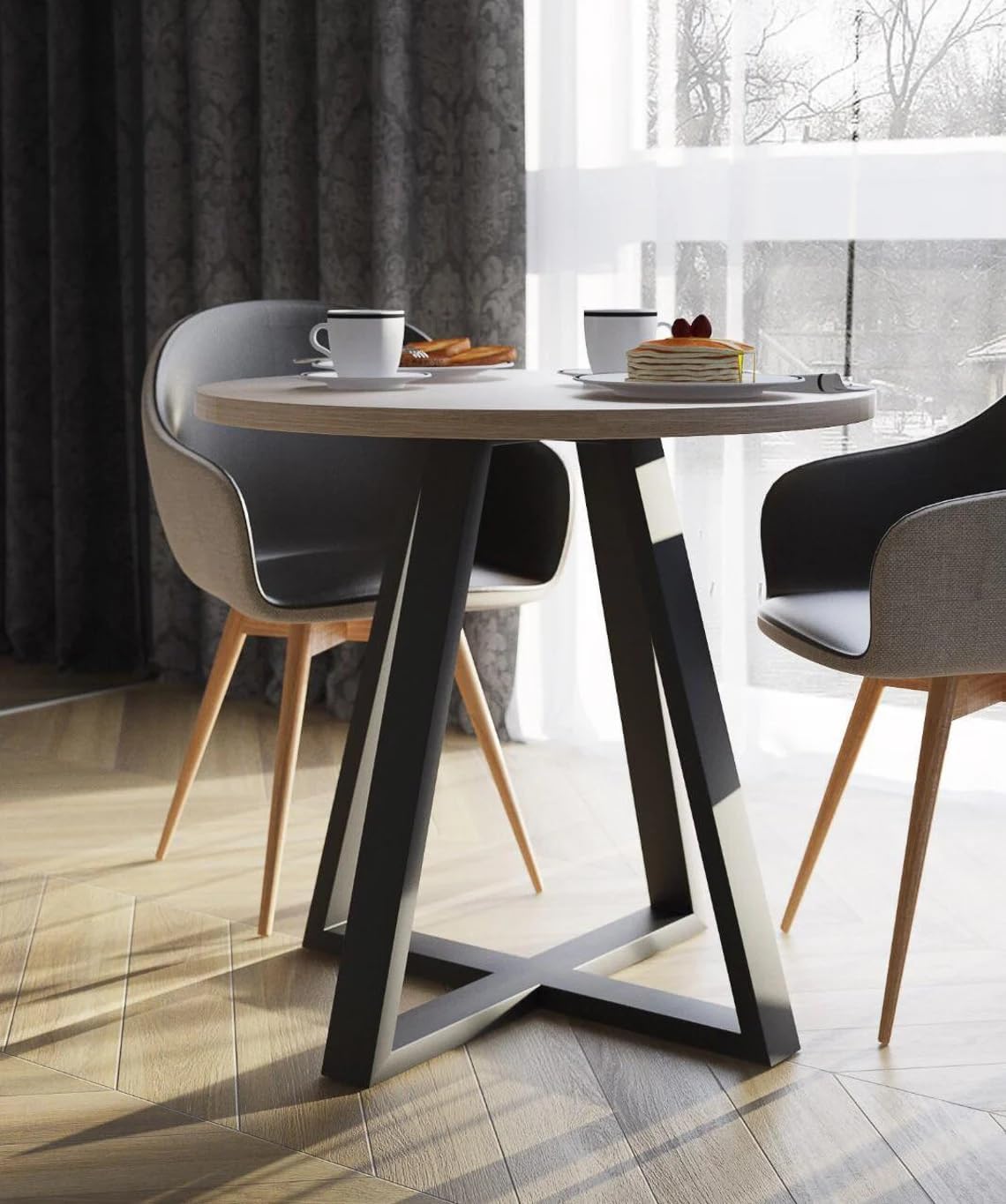 Metal Coffee Table Legs 28 Inch for Stylish DIY Furniture