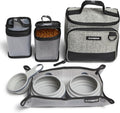Small 7-Piece Bistro Box Dog Food Travel Kit - Compact Meal Kit