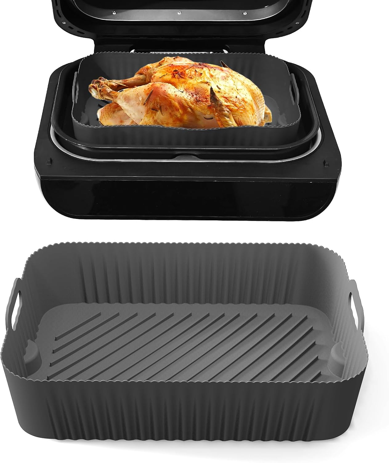 Reusable Silicone Liner for Ninja XL Grill - Wellavich