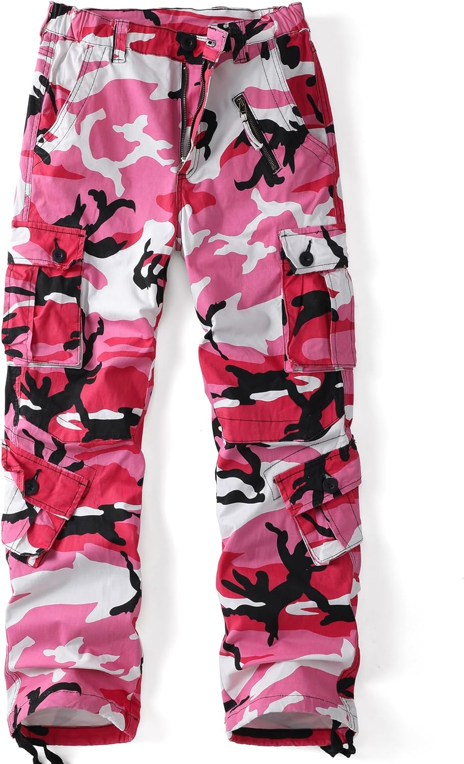 AKARMY Womens Cargo Pants with Pockets for Outdoor Activities