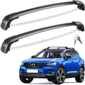 Tuyoung 220lbs Lockable Roof Rack Cross Bars for Volvo XC40 - Low