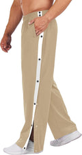 Men's Tear Away Basketball Pants with Deep Pockets - Post-Surgery Ease