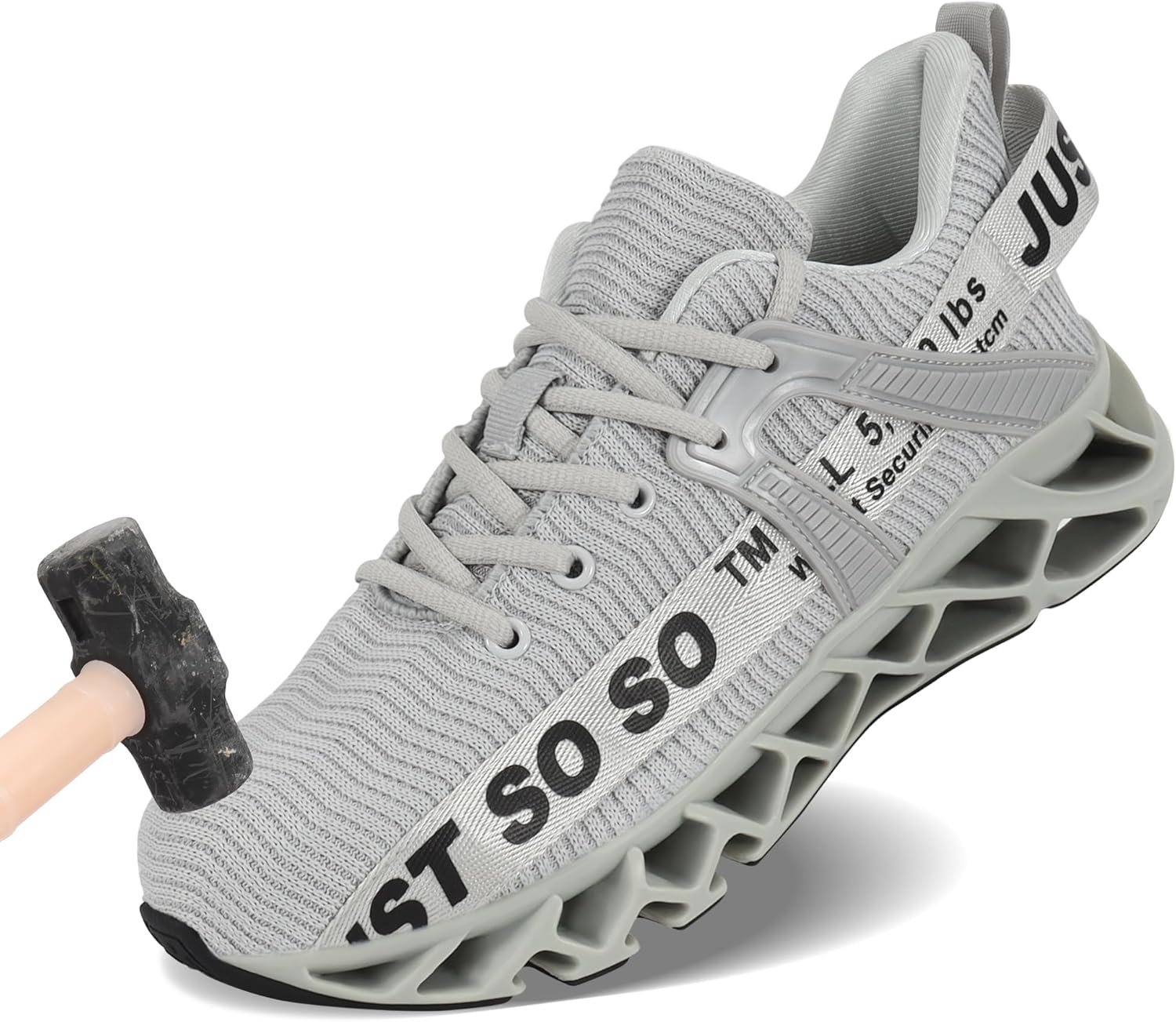 COKAFIL Steel Toe Shoes for Men Women Work Safety Sneakers