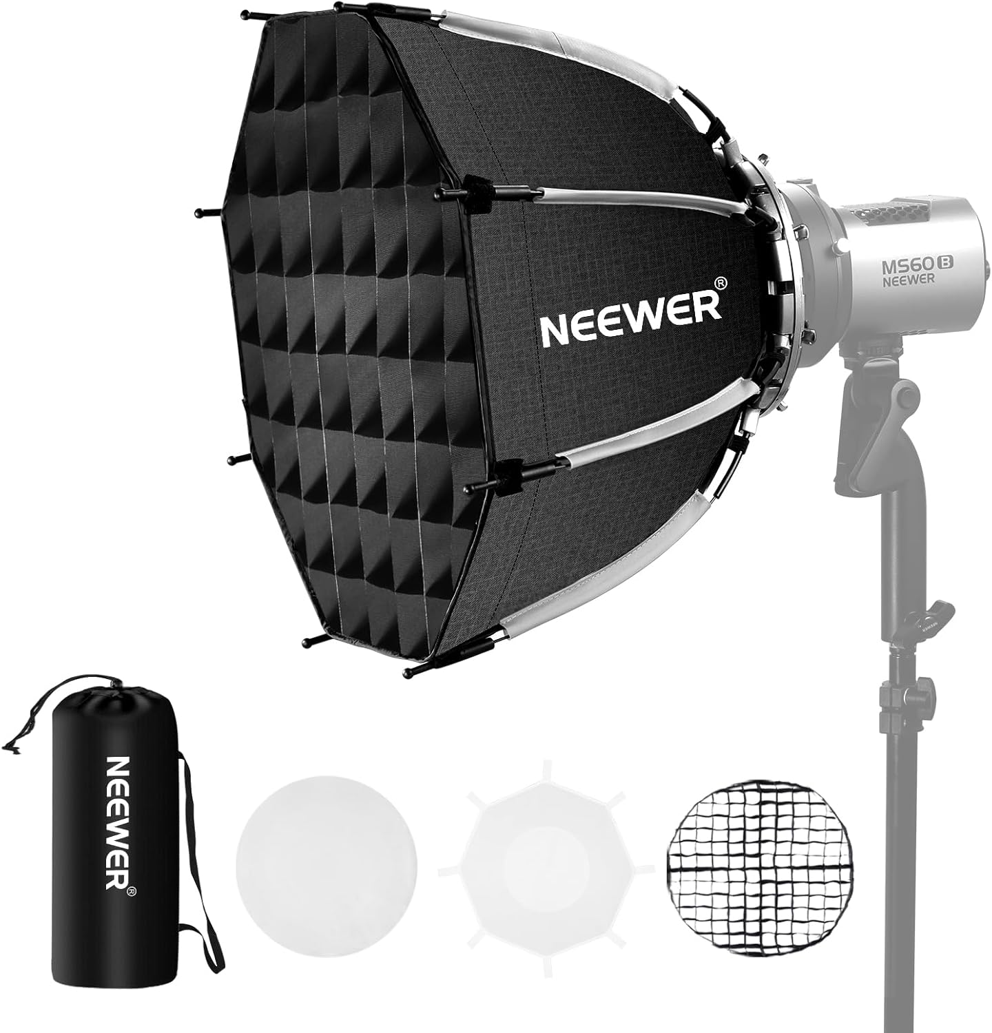NEEWER 17.7in Octagonal Softbox for Professional Photography