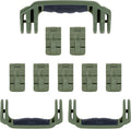 Pelican 1650 Replacement Handle & Latch Set - OD Green Genuine Parts