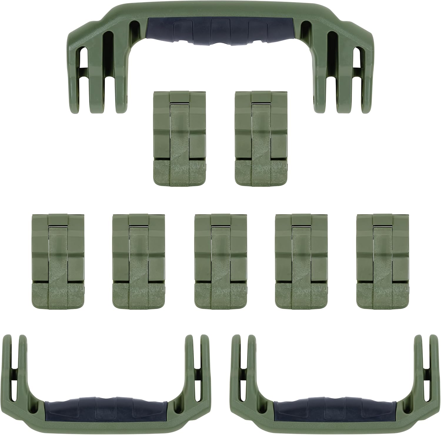 Pelican 1650 Replacement Handle & Latch Set - OD Green Quality
