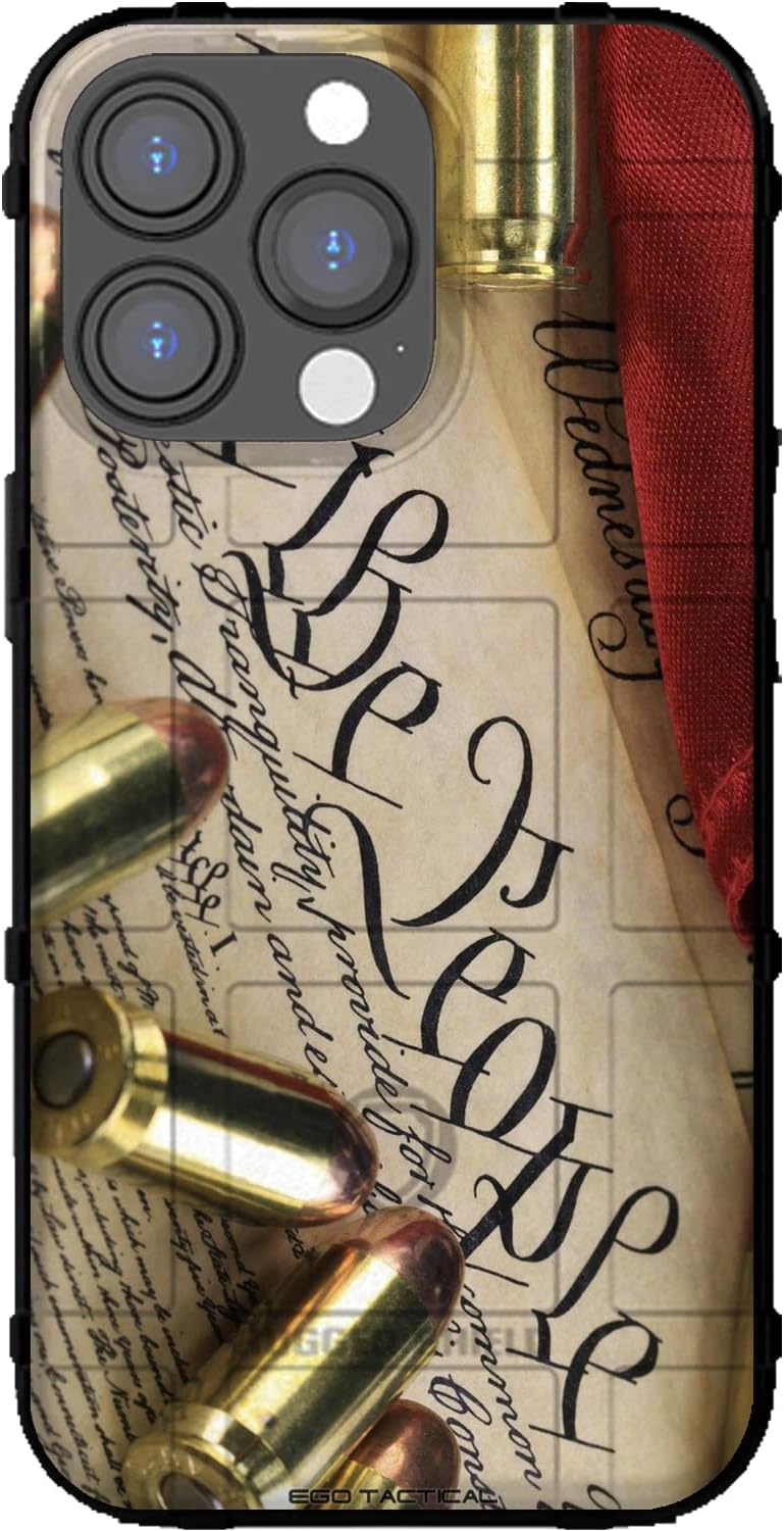 EGO TACTICAL Rugged Shield Case for iPhone 16 Pro Max - We The People