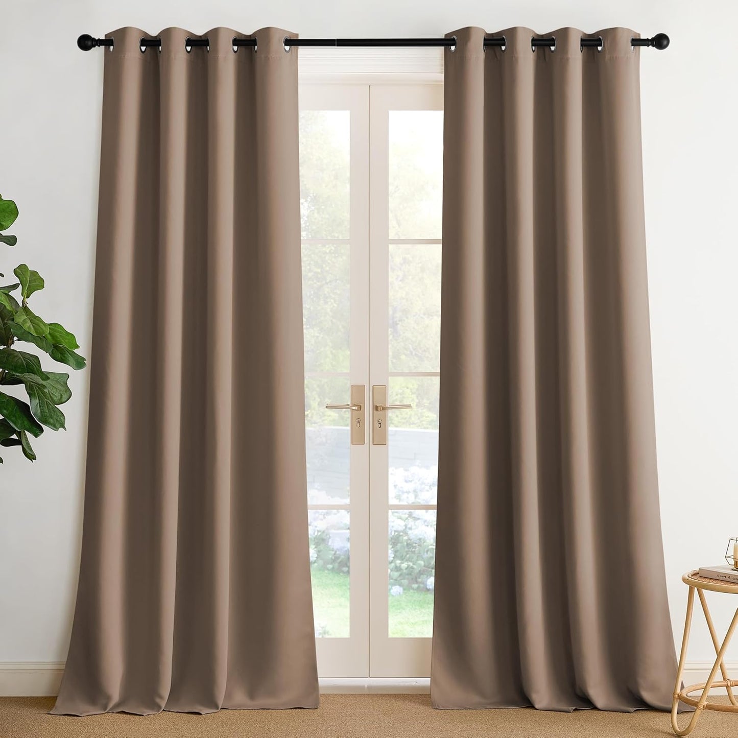 NICETOWN 102 Inch Long Curtains for Bedroom and Living Room