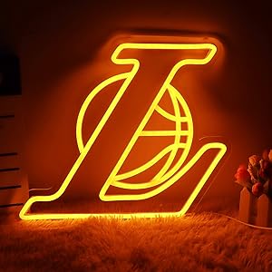 XIFANNI Laker Neon Signs for Wall Decor - Perfect for Fans