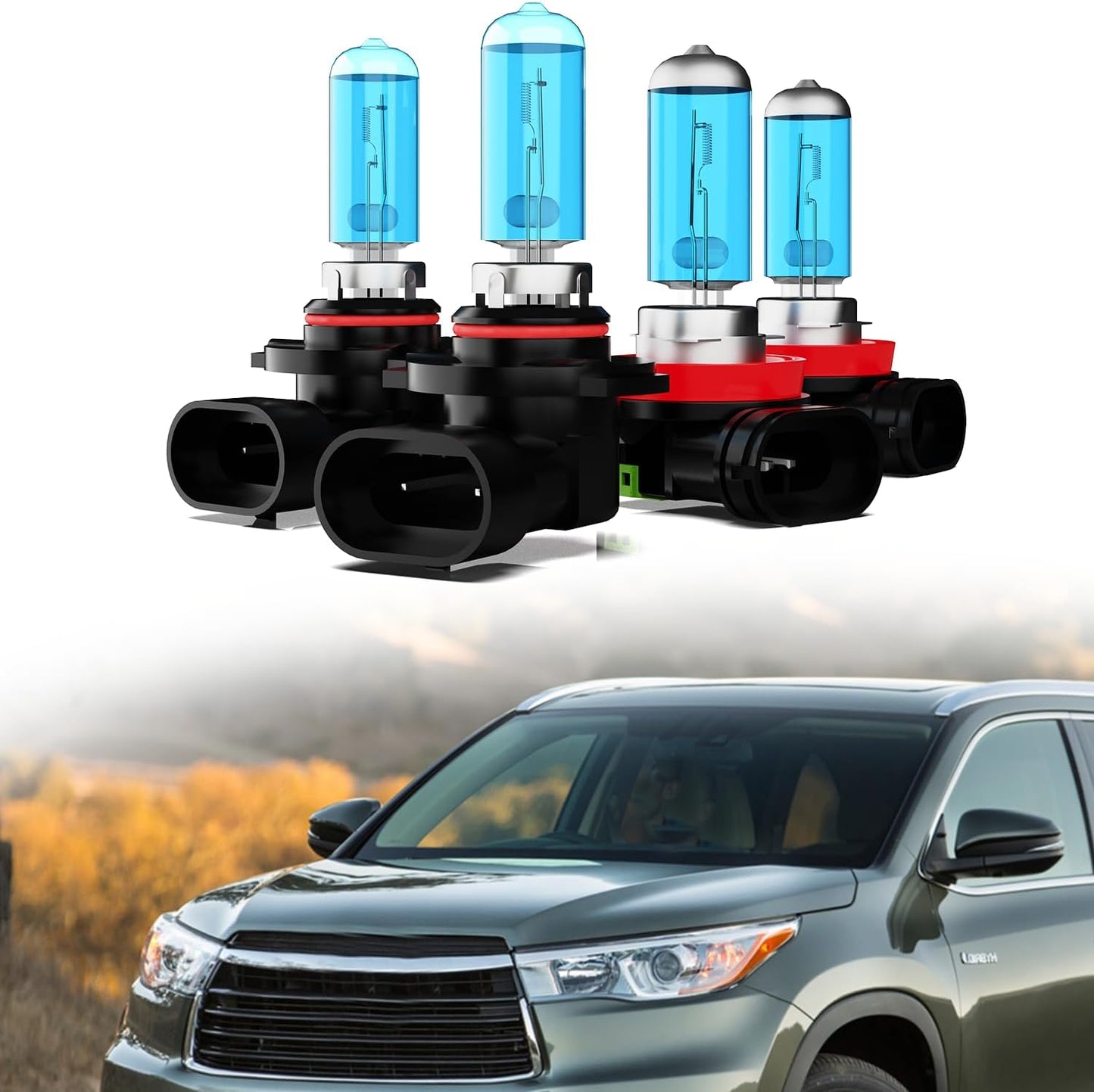 High Performance Headlights for 2011-2019 Toyota Highlander