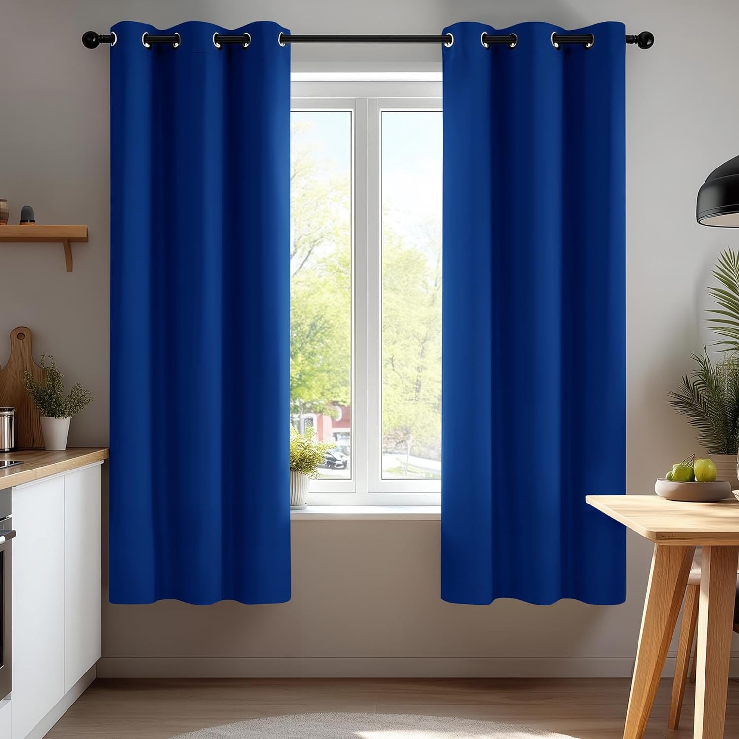 Deconovo Blackout Curtains for Bedroom - Thermal Insulated Panels