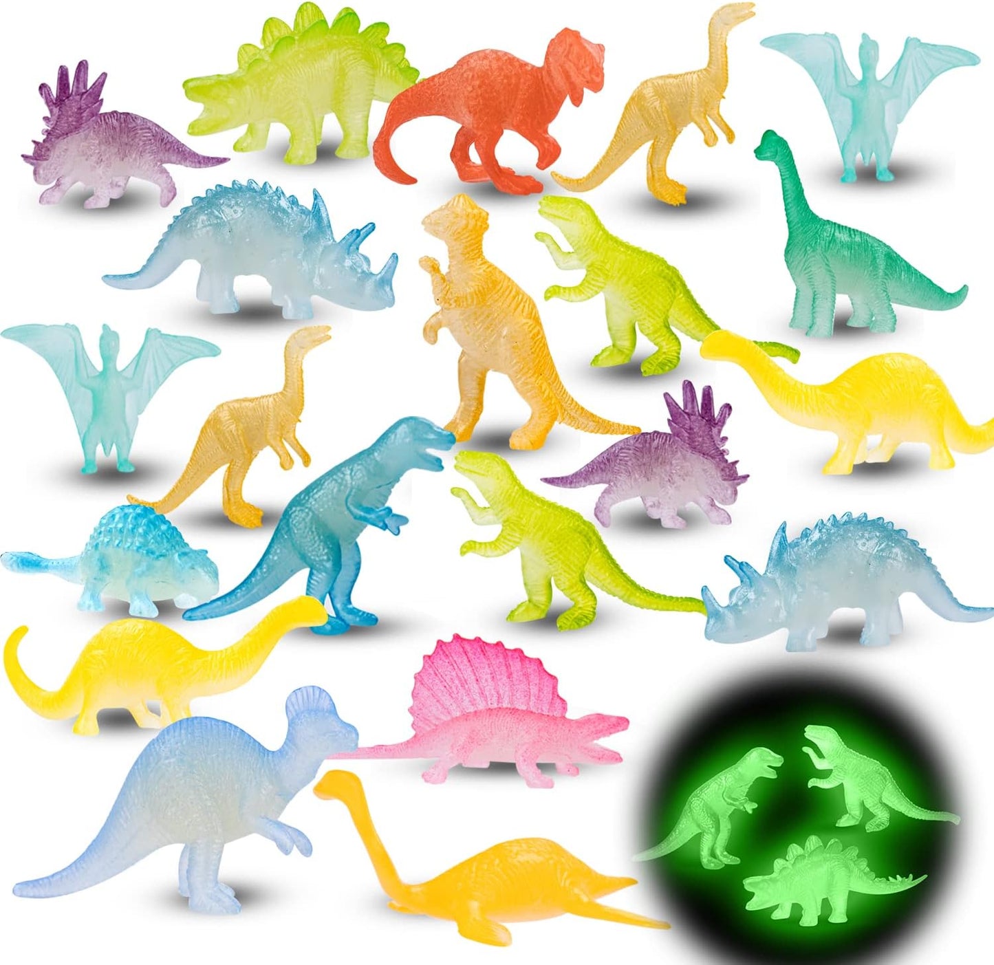 Glow Dino Figures: Party Favors & Gifts