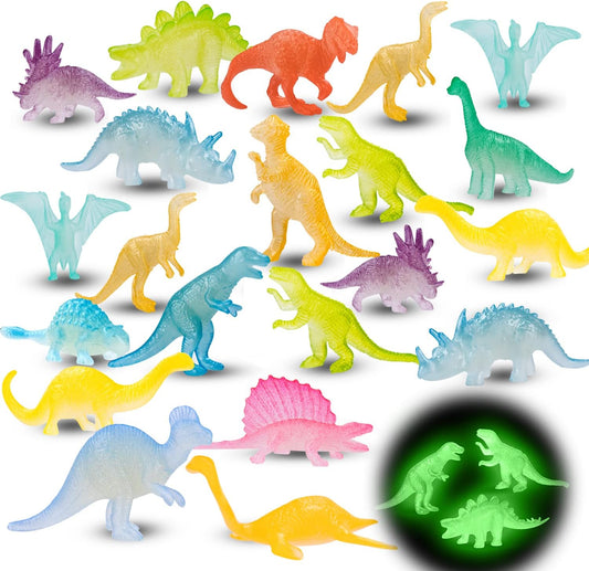 Glow Dino Figures: Party Favors & Gifts