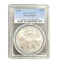 USA 2008 $1 American Silver Eagle Coin Bullion - MS70 1 oz Silver