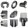 Dyson Supersonic Hair Dryer Accessory Bundle - Gentle Air Attachments
