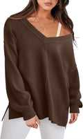 Relaxed Fit Long Sleeve Off the Shoulder Shirt for Women