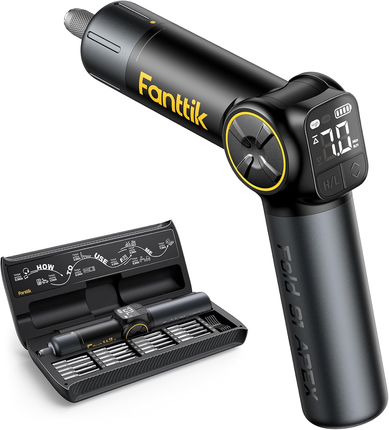 Fanttik S1 APEX Electric Screwdriver with High Torque Features