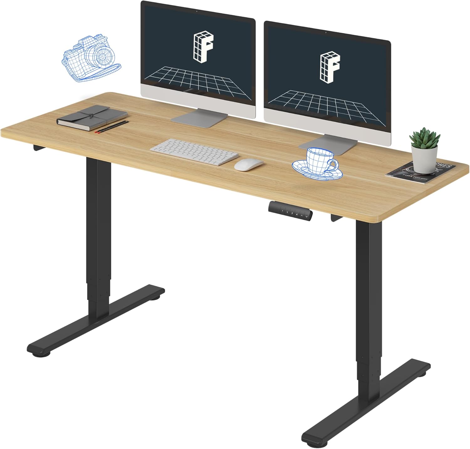FLEXISPOT E6 Essential Standing Desk for Ergonomic Comfort