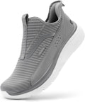 FitVille Men's Extra Wide Slip On Walking Shoes - Relief for Foot