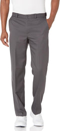 PGA TOUR Mens Flat Front Golf Pant with Expandable Waistband inherent