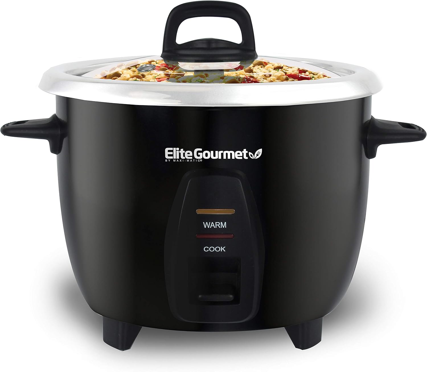 Elite Gourmet ERC2010B Electric Rice Cooker for Perfect Rice