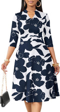 Nmoder Casual Dresses for Women Semi Formal Fit and Flare (Style FJKJ)