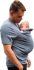 Dad Shirt for Men Hands-Free Baby Carrier - CPSC Compliant