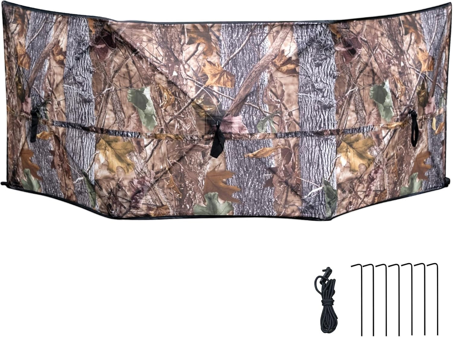 Hunting Blind 3-Panel Ground Blind for Deer and Turkey Hunting