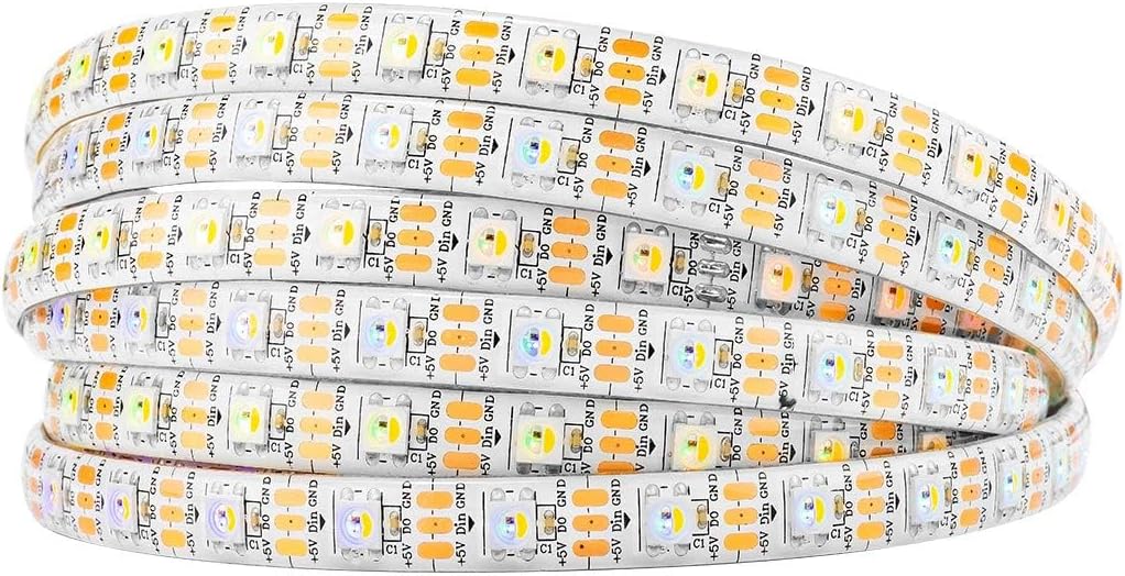BTF-LIGHTING SK6812 RGBW LED Strip: Dream Color 16.4ft