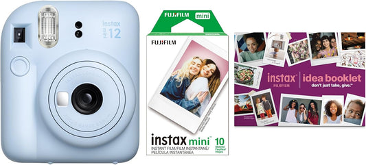 Fujifilm INSTAX MINI 12 Blue Bundle for Instant Photography Fun