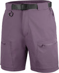 Men's Cargo Hiking Shorts with Belt - Lightweight Quick Dry Fit