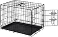DUMOS Dog Crate 30 in Single Door - Foldable Medium Kennel for Travel