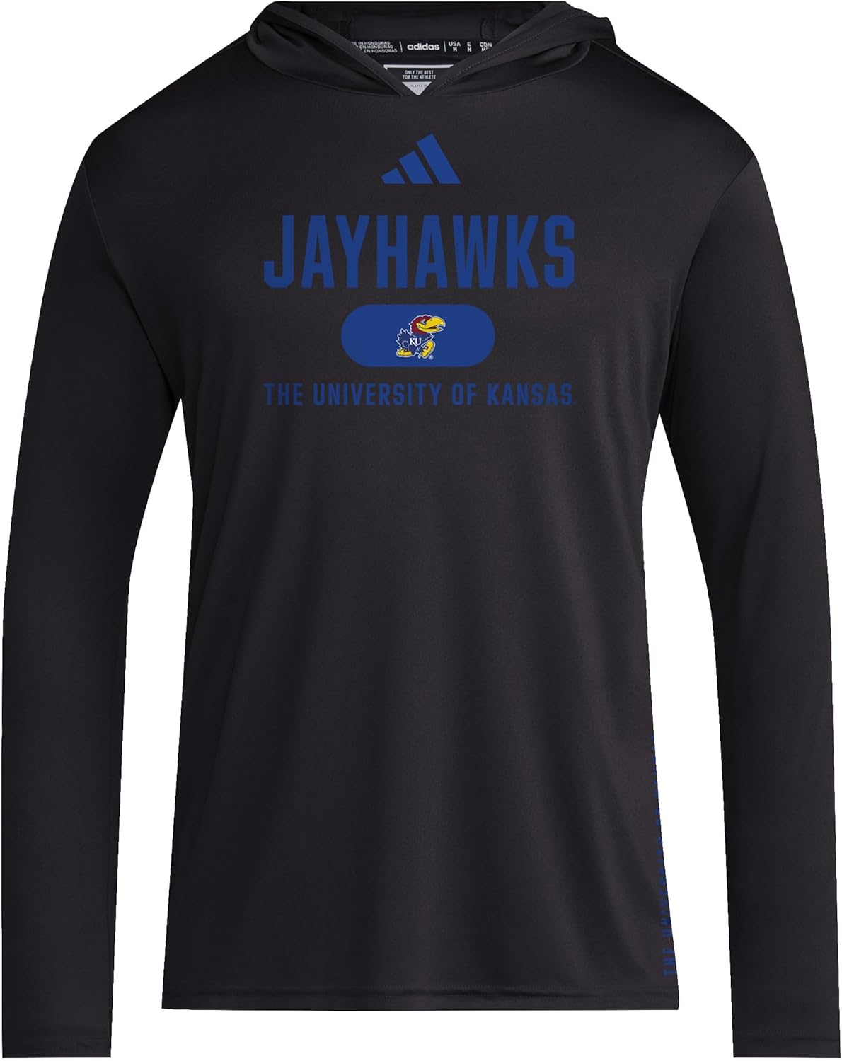 adidas Men's NCAA Jayhawks Team Hoodie for Training and Comfort
