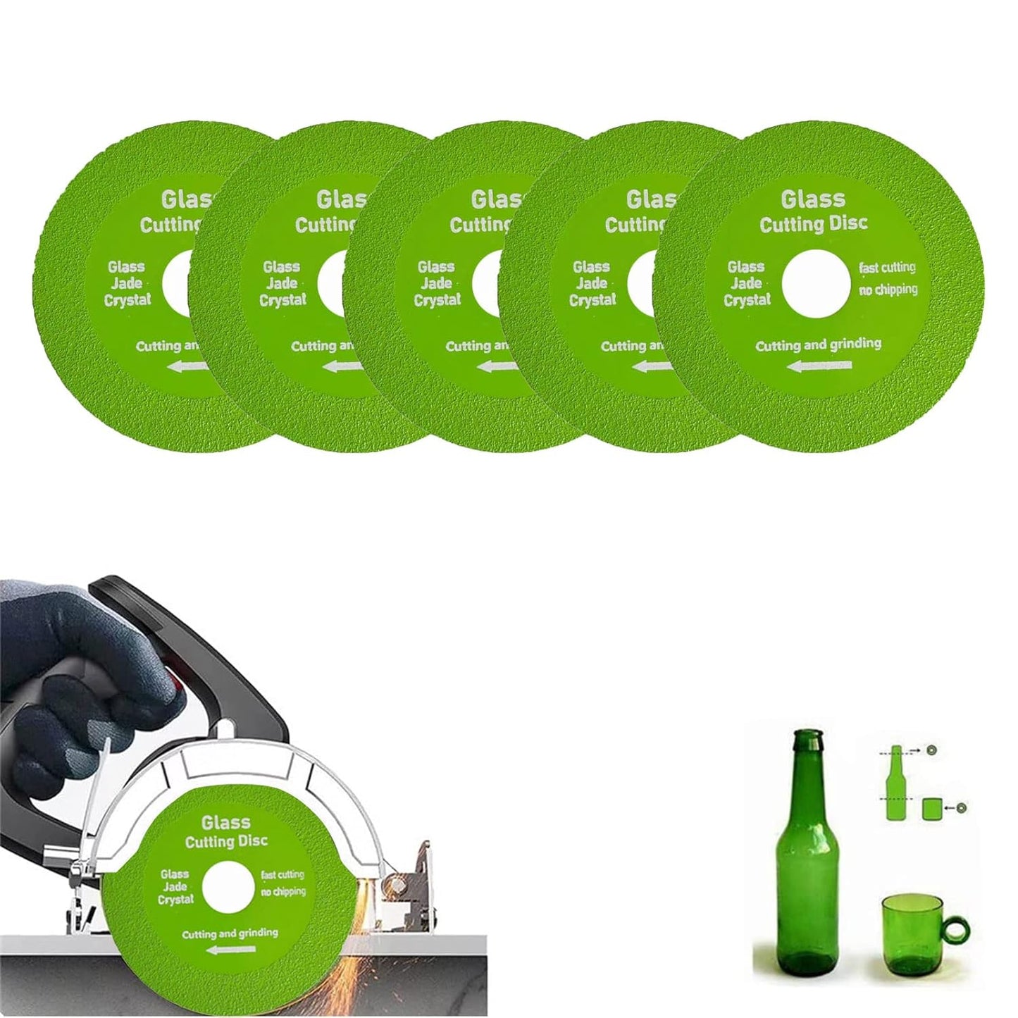 Ultra-Thin Diamond Glass Cutting Disc for Smooth Precision Cuts - ALI2