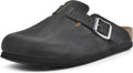 WHITE MOUNTAIN Women's Bari Clog - Cozy Suede and Shearling
