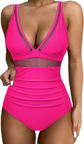 SUUKSESS Women Sexy Mesh Tummy Control Swimsuit (Style 9DH2)