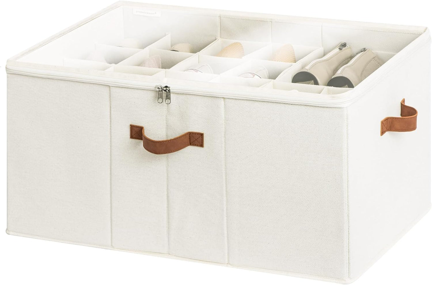 StorageWorks Shoe Organizer for Closet Holds 24 Pairs of Shoes