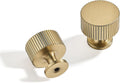 20-Pack 1-1/8 in Knob Champagne Bronze Cabinet Pulls - Safe, Durable