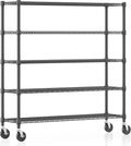 Heavy Duty Metal Shelving 5 Tier Storage Rack - High Capacity
