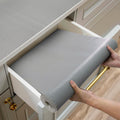 Pure Gray Shelf and Drawer Liner 12 in x 30 ft - Strong Grip Non-Slip