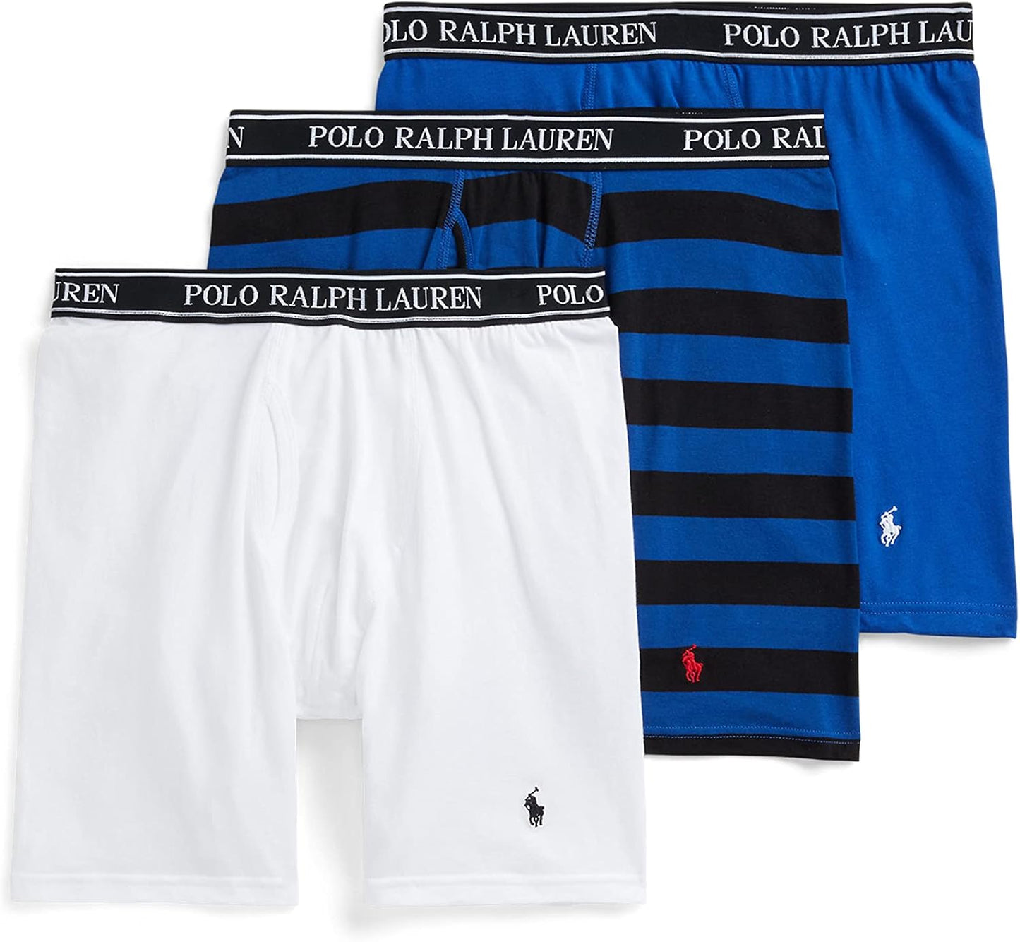 POLO RALPH LAUREN Men's Stretch Classic Fit Boxer Briefs Pack