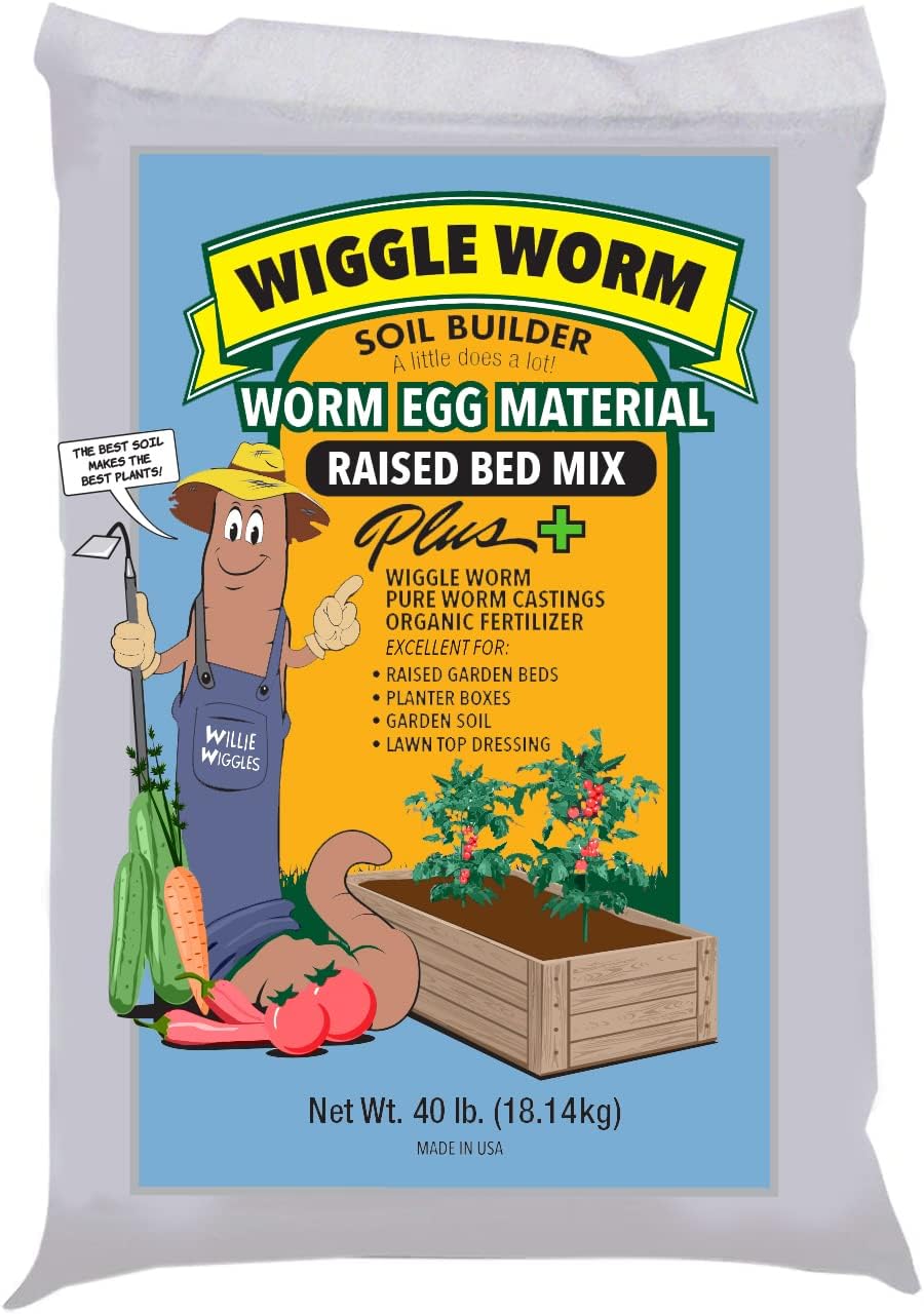 Raised Bed Mix with Worm Castings for Thriving Gardens