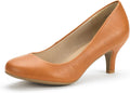 DREAM PAIRS Women's Dress Comfortable Low Heel Pump Shoes (Style TT76)