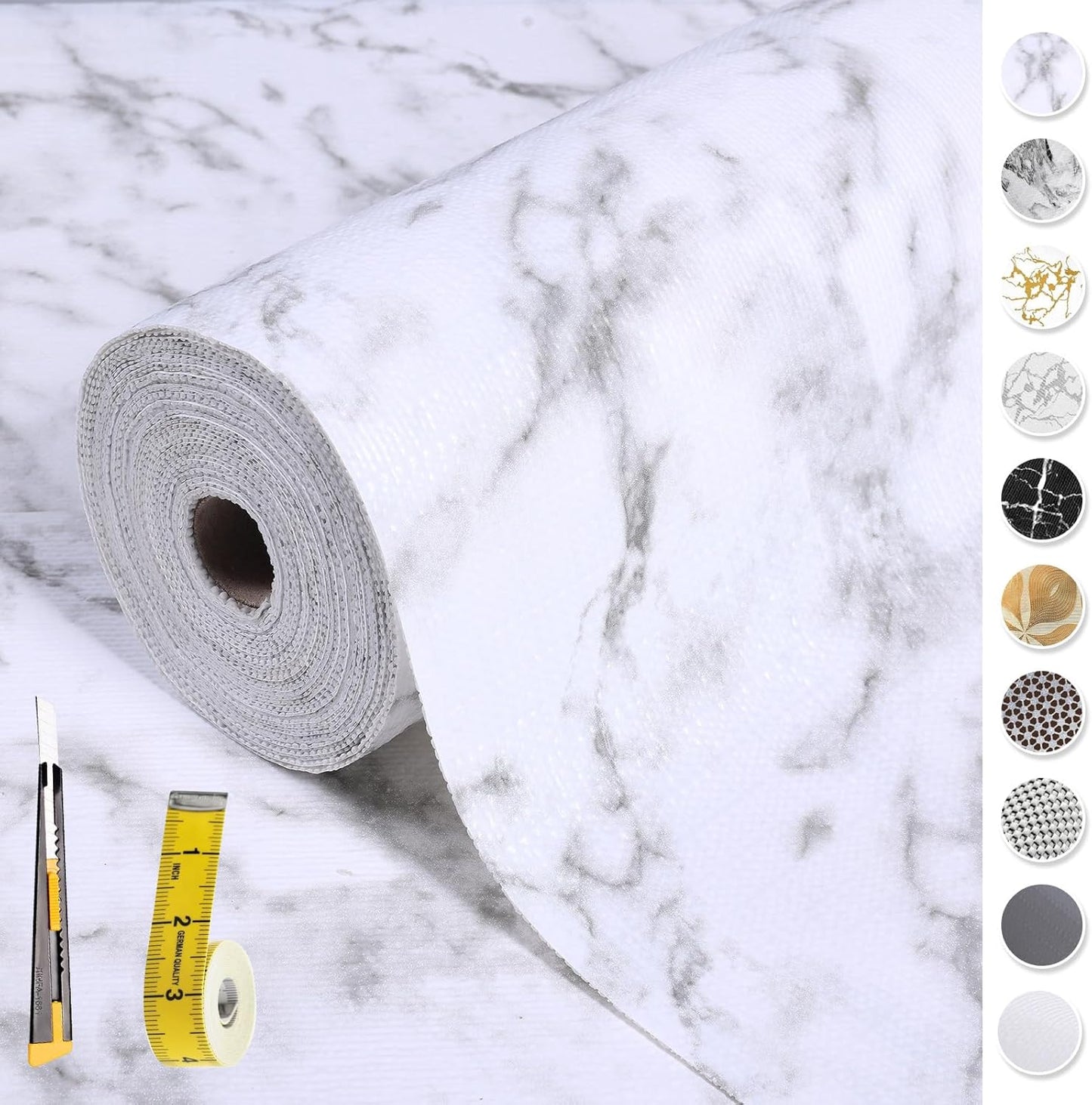 Non Slip Waterproof Drawer and Shelf Liner for Kitchen Cabinets