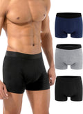 Incontinence Underwear for Men Cotton Boxer Briefs - 100ml Absorbent