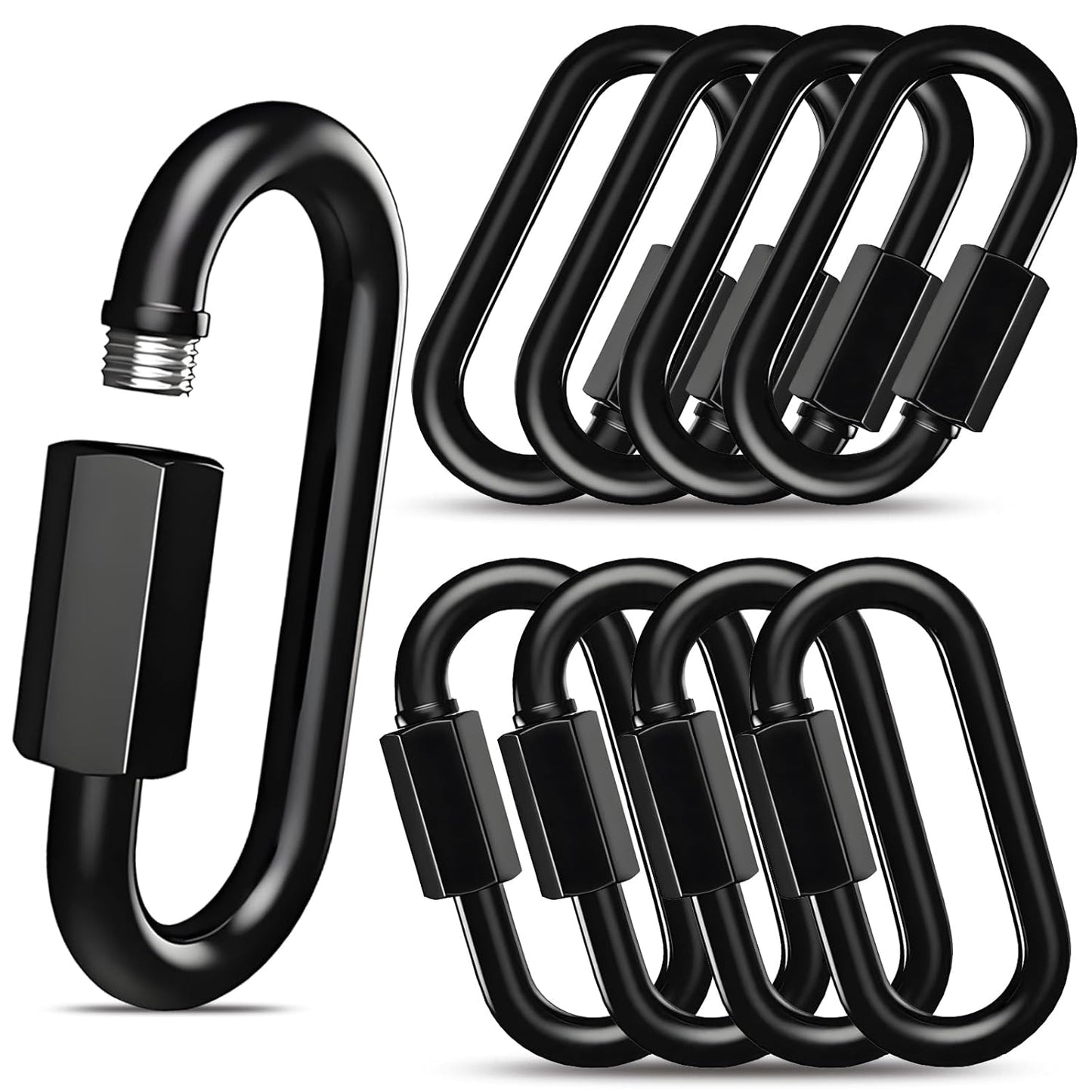 30 Pack 4 Inch Heavy Duty Quick Chain Links for Rigging Needs